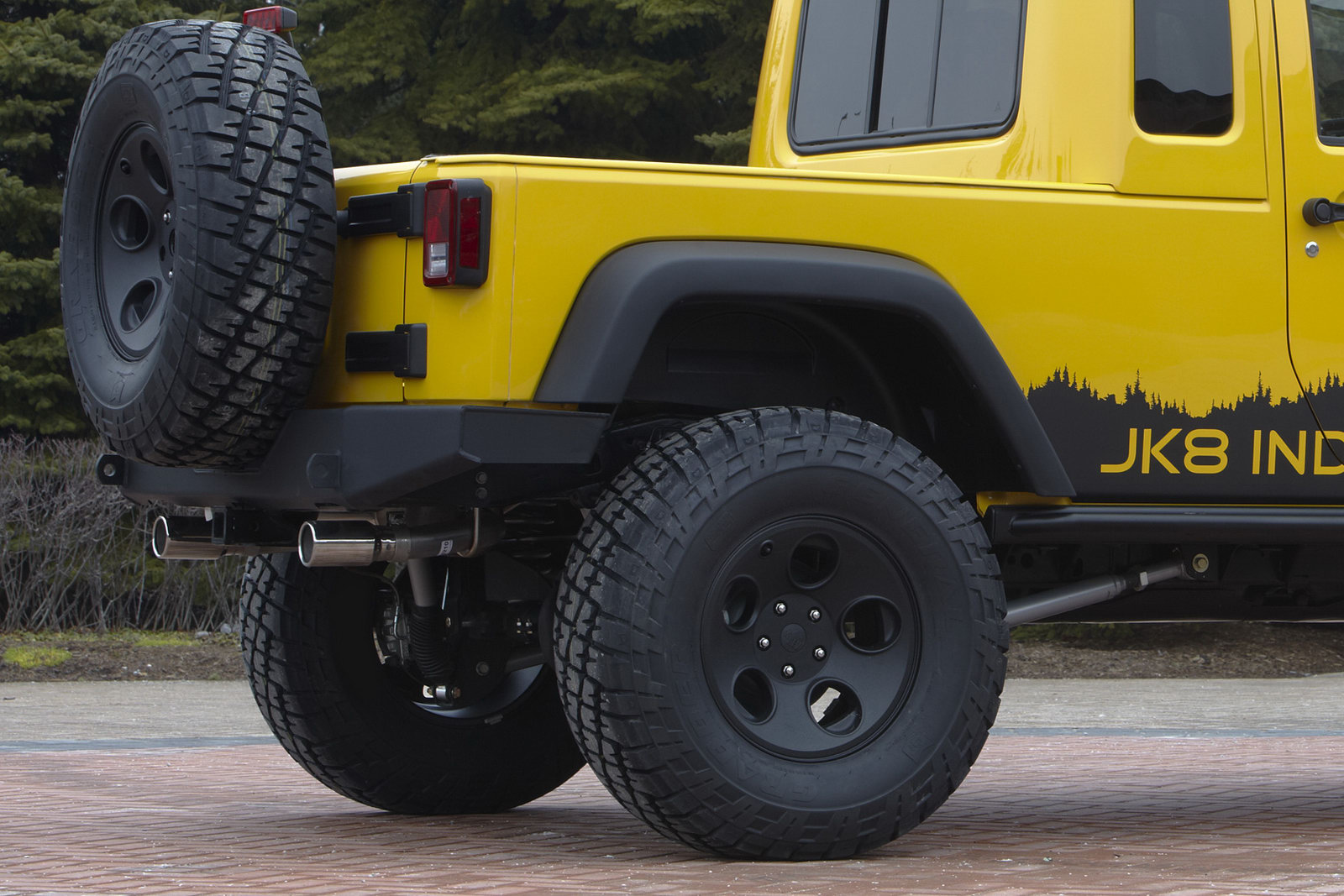 Jeep Wrangler JK-8 Independence: DIY Mopar Kit Allows Owners To Turn  Wrangler Into A Pick Up Truck Carscoops 