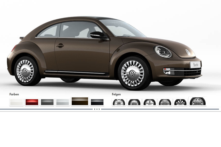 Volkswagen germany configurator