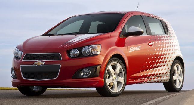 Magenta First of 2014 Chevrolet Sonic Limited Edition Colors