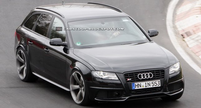  SCOOP: New Audi RS4 Avant Snagged Testing on the Nurburgring