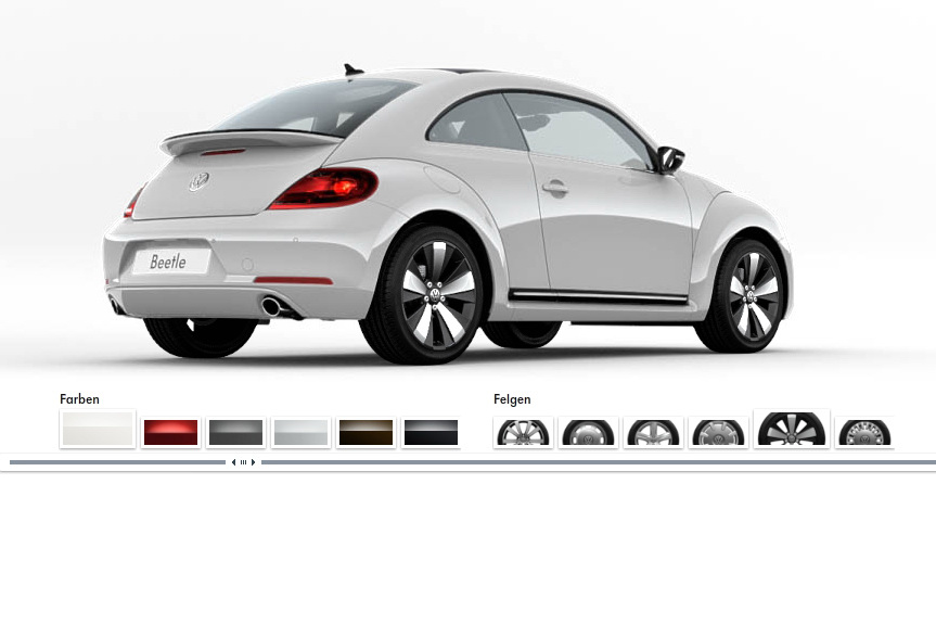 Volkswagen germany configurator
