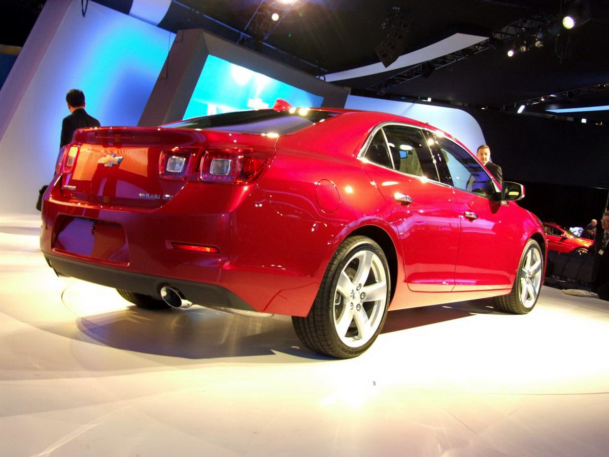 Chevrolet Reveals 38-MPG 2013 Malibu ECO at New York Auto Show.