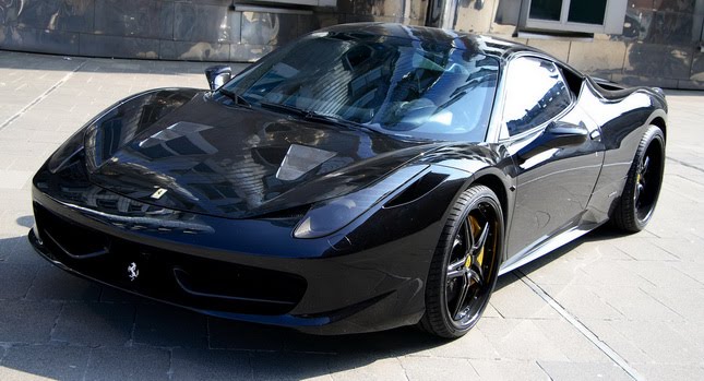  Ferrari 458 Black Carbon Edition by Anderson Germany Goes to the Dark Side
