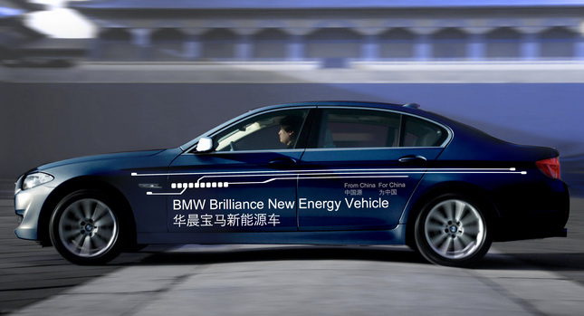  From China for China: BMW Teams up with Brilliance to Create 5-Series Plug-in Hybrid Sedan
