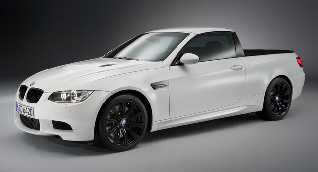  BMW’s Awesome M3 Pickup Truck Packs 420HP and Close to 1,000 Pounds Load Capacity