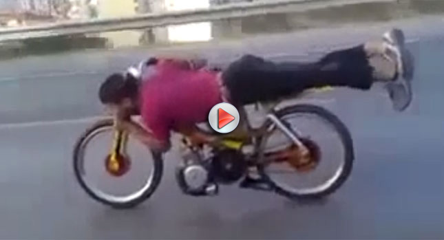  VIDEO: How Not to Ride a Motorcycle on the Highway…