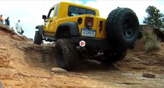  New Footage of Jeep’s Build-it-Yourself Wrangler JK8 Independence Pickup Truck