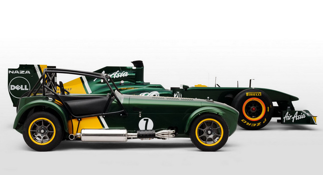  F1’s Team Lotus Acquires British Sportscar Maker Caterham
