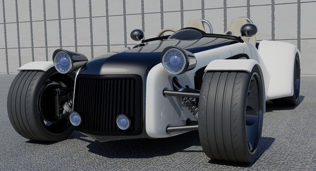  Artist Envisions a New Take on the Lotus Caterham 7