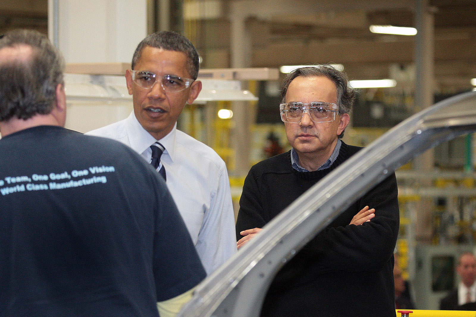 Barack-Obama-Sergio-Marchionne Sergio Marchionne Named World Car Person Of The Year