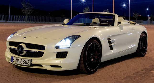  2012 Mercedes-Benz SLS AMG Roadster Officially Revealed : 68 High-Res Photos [Updated]