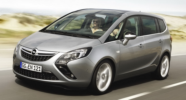 2012 Opel Zafira 7-Seater Breaks Cover Ahead of Frankfurt Show | Carscoops