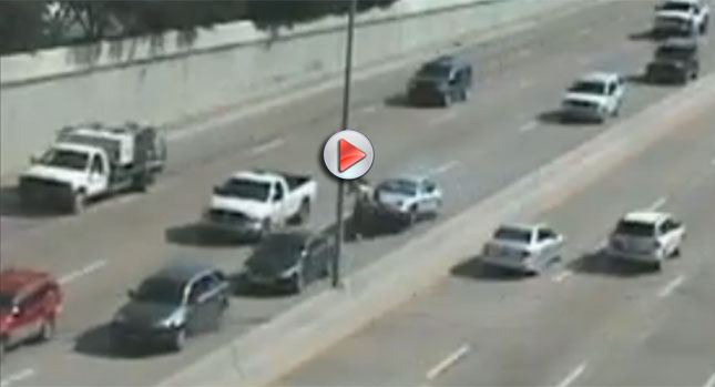  VIDEO: Texas Motorcyclist Miraculously Escapes from Ugly Accident
