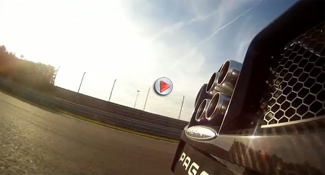  VIDEO: This is What a Pagani Huayra Sounds Like on the Track