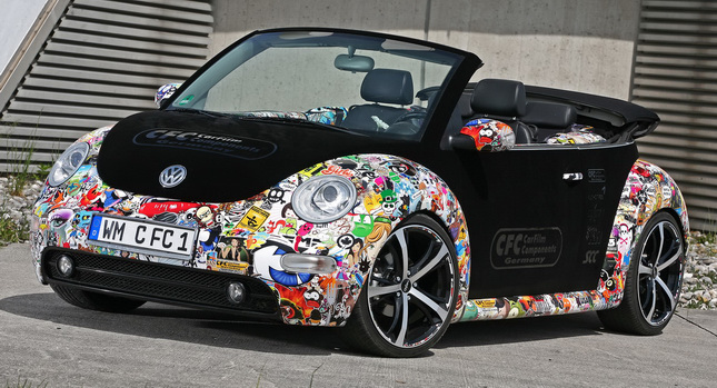  It’s a Wrap: CFC’s Artsy Volkswagen New Beetle Convertible