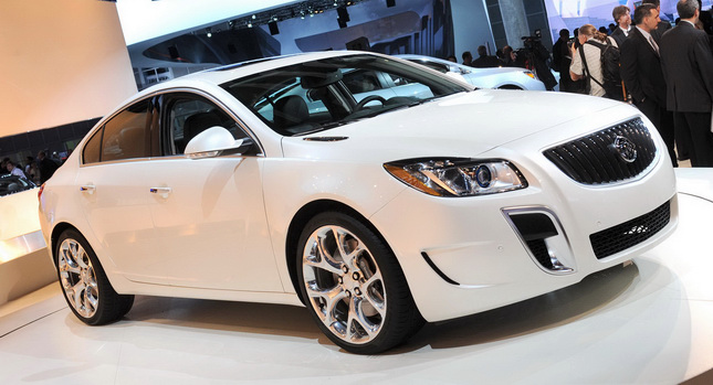  2012 Buick Regal GS Officially Rated at 270HP, up from 255HP