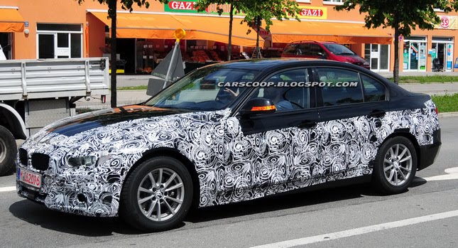  New Scoop Photos Shed More Light on 2012 BMW 3-Series Sedan