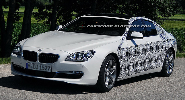  New BMW 6-Series GT Four-Door Coupe Spied in the Wild