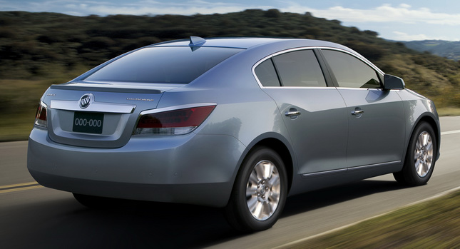  Buick’s 37mpg 2012 LaCrosses with eAssist Priced at $30,820, New V6 with 303HP also Available