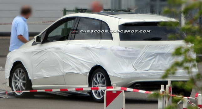  SCOOP: 2012 Mercedes-Benz B-Class MPV Caught…White-Handed