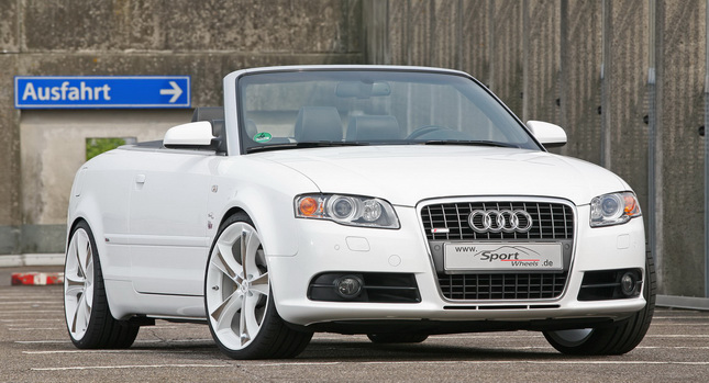  Audi A4 2.0 TFSI Convertible Tuned to 260HP by Sport-Wheels
