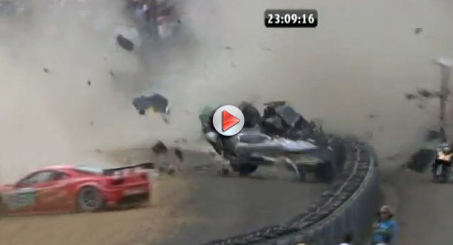  VIDEO: Audi’s McNish Suffers a Terrible Accident at 24h of Le Mans