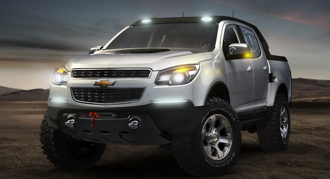  New Chevrolet Colorado Roughens Up with Double-Cab Rally Concept