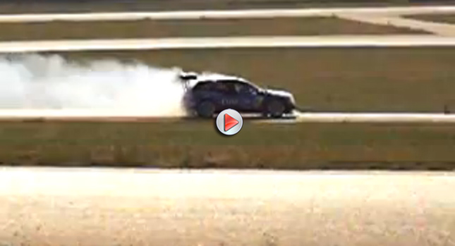  Nissan GT-R-Powered Dacia Duster Racer Filmed Testing at Magny-Cours