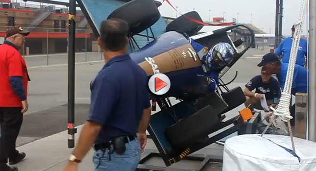  Comical Fail: Formula SAE Car Falls Off a Tilt Table