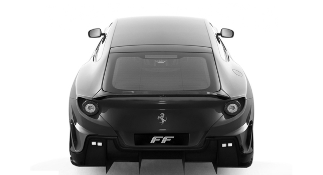  New Ferrari FF gets Ready for its First Tuning Job