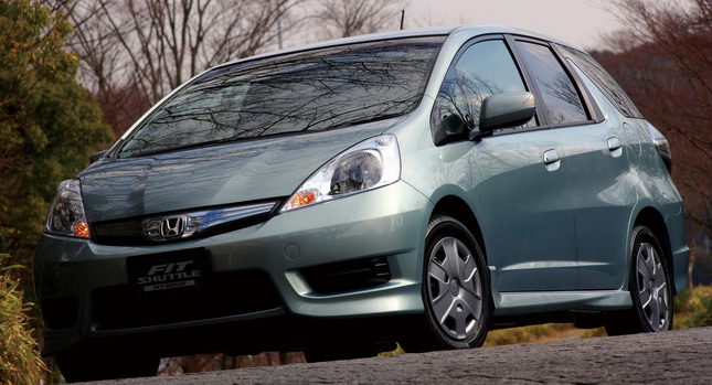  Honda Launches New Fit Shuttle Small MPV in Japan [ 46 Photos]