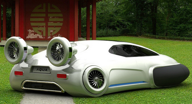  Yuhan Zhang’s Aqua is the Personal VW Hovercraft Concept of Tomorrow