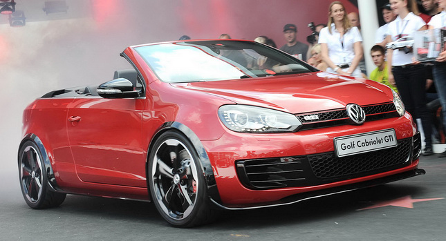  VW Golf GTI Cabriolet Concept Live from Wörthersee. Should it be Built?