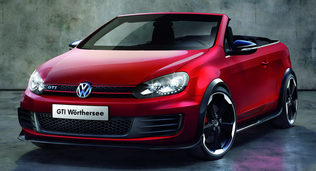  Volkswagen Brings Golf GTI Cabriolet Study as well to Wörthersee Meet