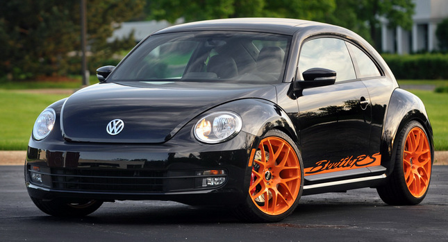  Meet the First Modified 2012 Volkswagen Beetle Inspired by the Porsche 911 GT3 RS
