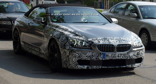 SCOOP: 2012 BMW M6 Spied in Convertible Trim