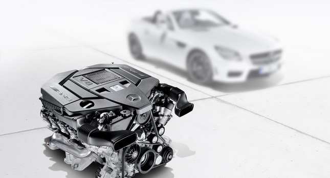  Official: 2012 Mercedes SLK AMG gets New 422HP 5.5-liter V8 with Cylinder Deactivation Mode