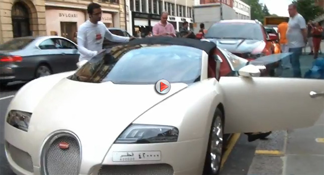  How to Fail in Placing the Top on a Bugatti Veyron Grand Sport