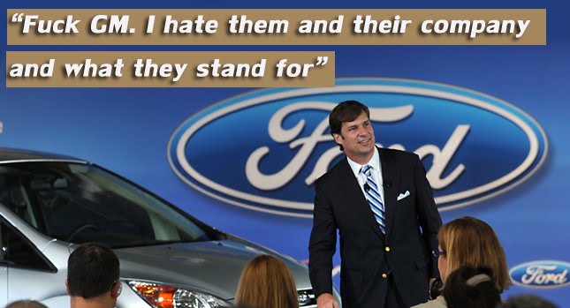  Ford Marketing Boss Jim Farley Allegedly Tells GM to Stick it in Upcoming Book