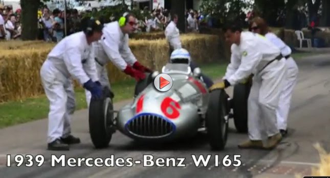 Video: F1 Racing Cars Launching at Goodwood Festival