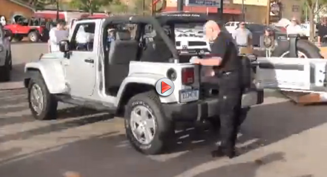  Video: Watch the Mopar Team Turn a Jeep Wrangler into a Pickup Truck