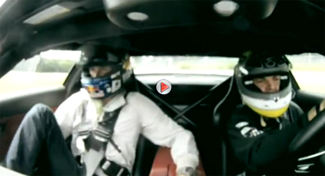  Marketing Ploy or Real? Nico Rosberg Scares David Coultard During a Ride Around the ‘Ring in an SLS AMG