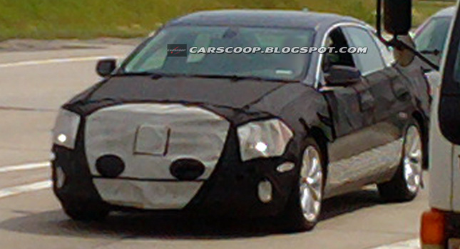  Mystery Scoop: Is this the 2014 Cadillac ATS, a Future Buick or Something Else?
