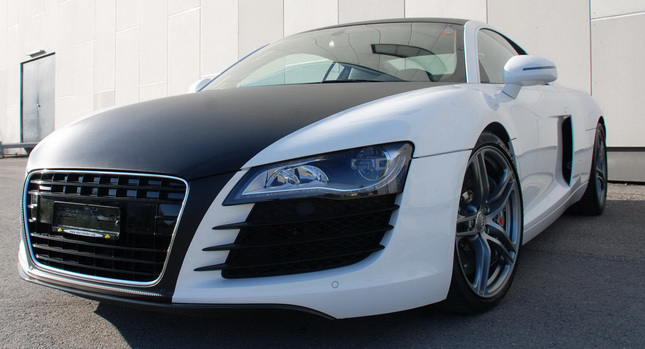  O.CT. Tuning Supercharges Audi R8 V8 to 565-Horses