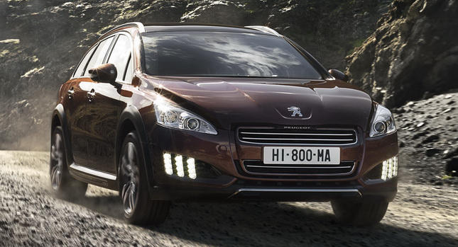  New Peugeot 508 RXH with AWD Diesel-Electric Hybrid Drivetrain Takes on Audi’s A4 Allroad Quattro