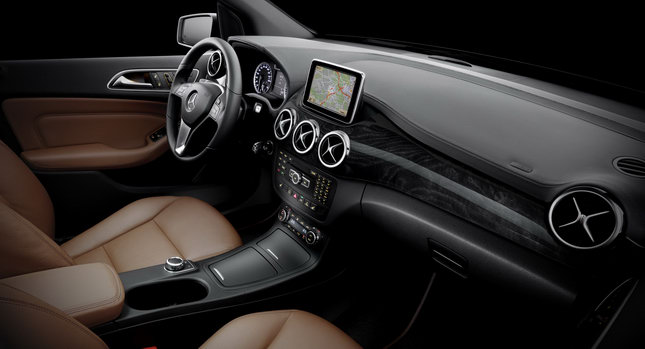  Mercedes Previews 2012 B-Class Mini MPV's Refined Interior