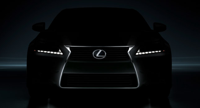  2013 Lexus GS: Teaser Shot Plus First Drive Videos from MT and R&T