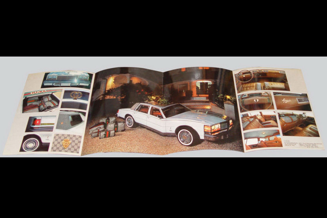 1979 Cadillac Seville Gucci edition interior
