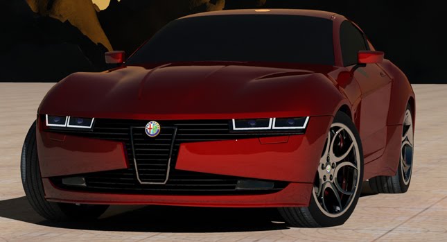  IDECORE Presents New Alfa Romeo Minhoss Concept for a Compact Sports Coupe