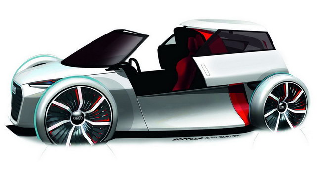  Frankfurt Preview: Audi's Urban e-Tron Minicar Concept